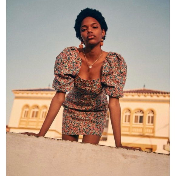 Sezane Alexandra Dress in Hanoi Print - Picture 4 of 15